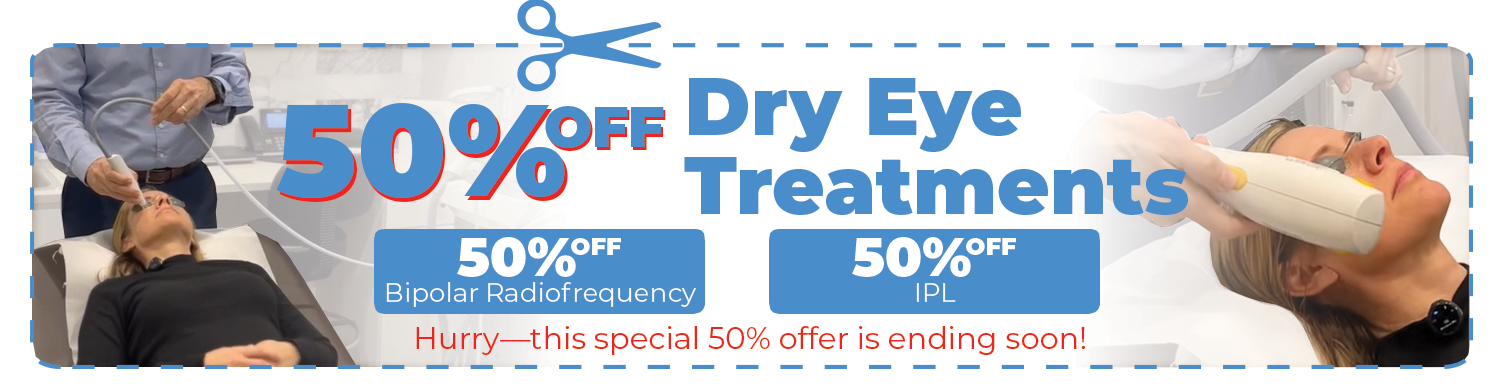Dry Eye Treatment 50% OFF